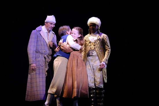 Zach Theater production of A Christmas Carol.