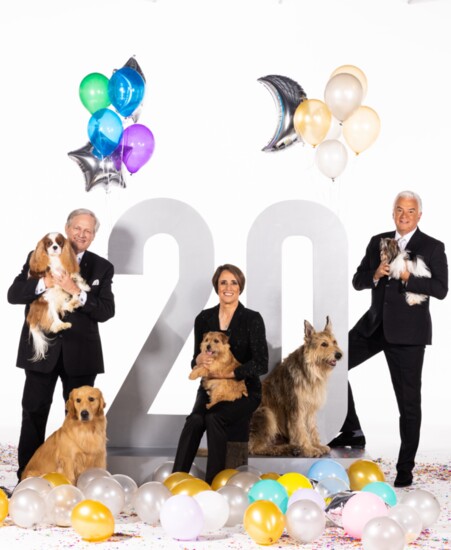 20th Year of The National Dog Show:  David Frei, Mary Carillo, John O'Hurley