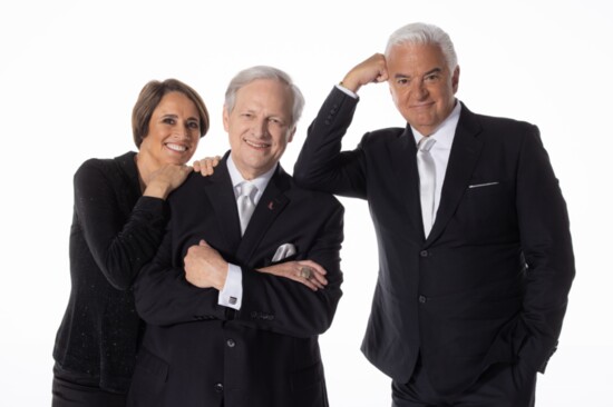 Mary Carillo, David Frei, John O'Hurley