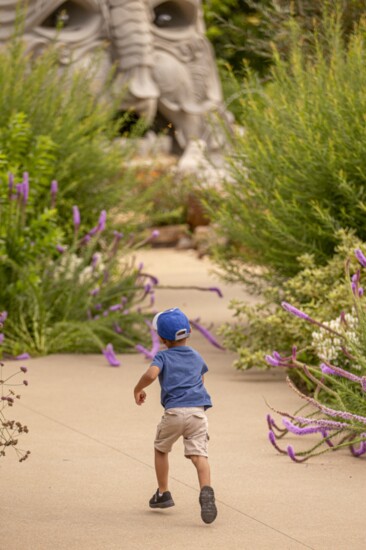 Jonesplan was behind the construction and landscaping of Tulsa Botanic Garden's fanciful Children's Garden