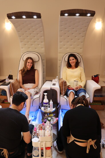 Relaxation at Glo Nails & Spa