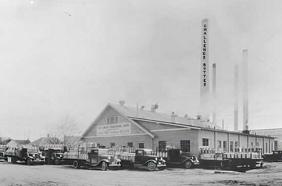 Meridian City Hall and Former Creamery Property The lowest days of the Great Depression brightened for area dairymen when the Ada County Dairymen’s cooperative