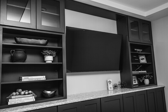 Interiors in the showroom at Ward Home Improvements. Photo Credit: Kerry Dietz