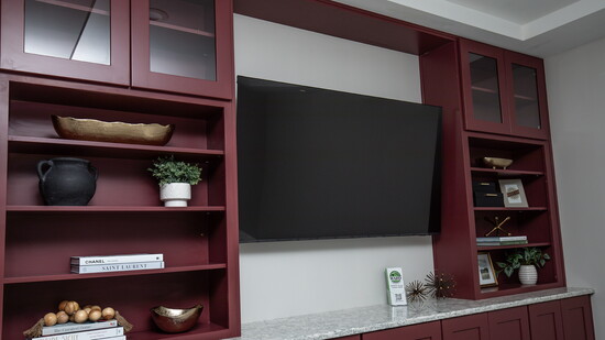 Interiors in the showroom at Ward Home Improvements. Photo Credit: Kerry Dietz