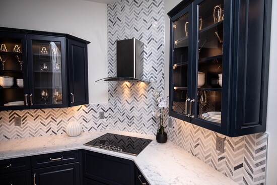 Interiors in the showroom at Ward Home Improvements. Photo Credit: Kerry Dietz