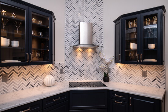 Interiors in the showroom at Ward Home Improvements. Photo Credit: Kerry Dietz