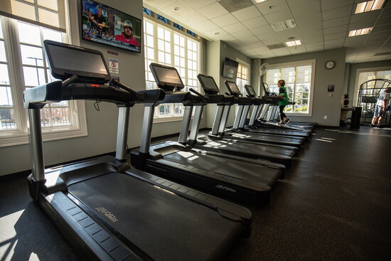 Workout room at Bulle Rock. Photo Credit: Kerry Dietz