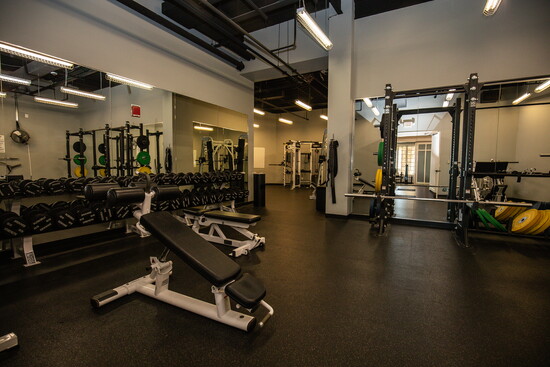 Workout room at Bulle Rock. Photo Credit: Kerry Dietz