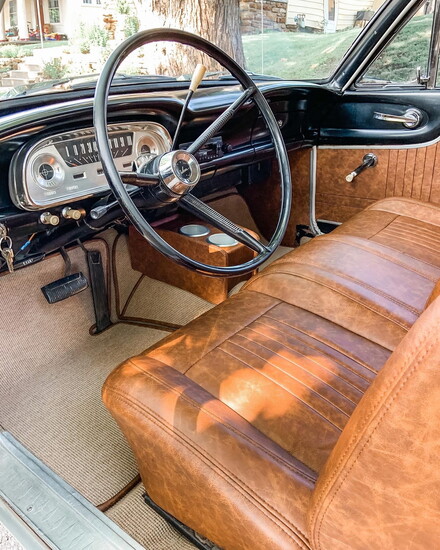 An interior restoration by Turnbull's Trim Shop. Photo courtesy of Cody Turnbull