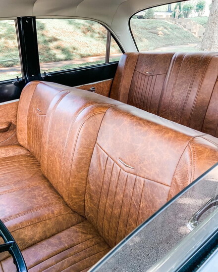 An interior restoration by Turnbull's Trim Shop. Photo courtesy of Cody Turnbull