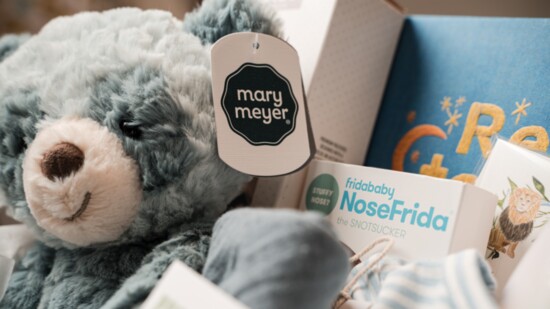 Koryn creates beautiful custom gift baskets.