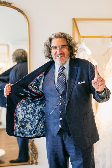 Vince DiGiorgio, owner of ONE Custom Clothier | Photo: Kelly Kester