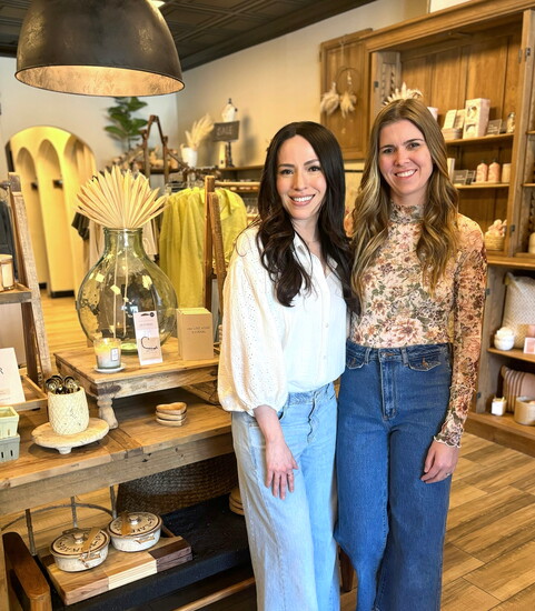 Erica & Stephanie, owners of Three Friends Boutique