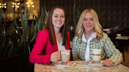 Sarah Alles and Pam Morgan, of Holland Floor Covering