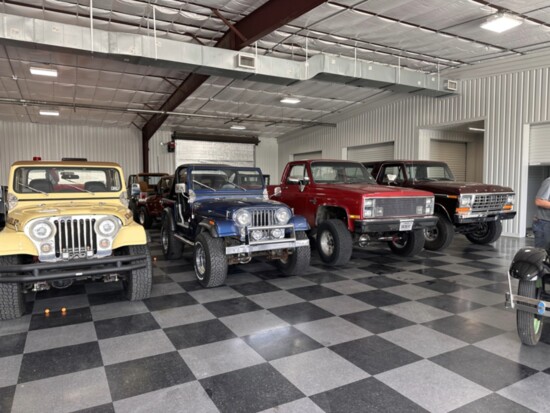 Lindsey men collect cars and restore them-mostly Jeeps. 