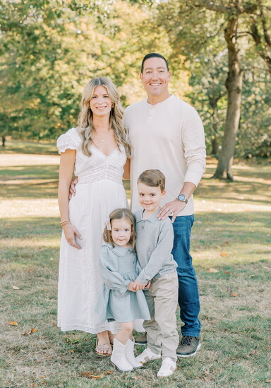 Michael Lynch and his family