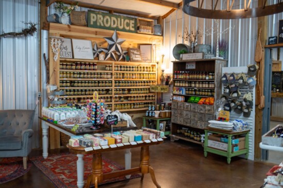 Their giftshop is filled with goodies from local women-owned businesses.