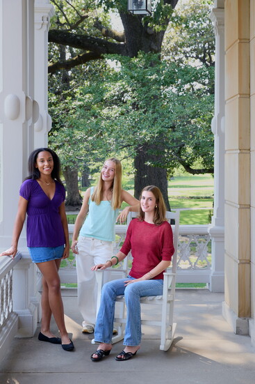 Savannah, Sophia and Ruby have brought their style to life with thrifting.