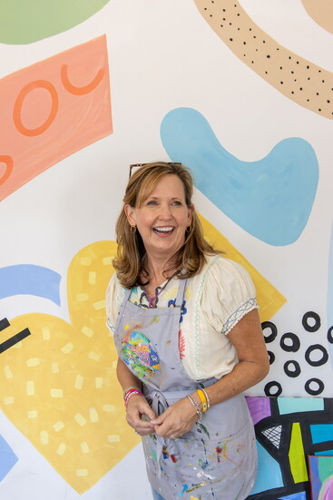 Camille Cohn founded The Yellow Door Studio to give children a place to explore creativity, build confidence and discover the joy of art. 