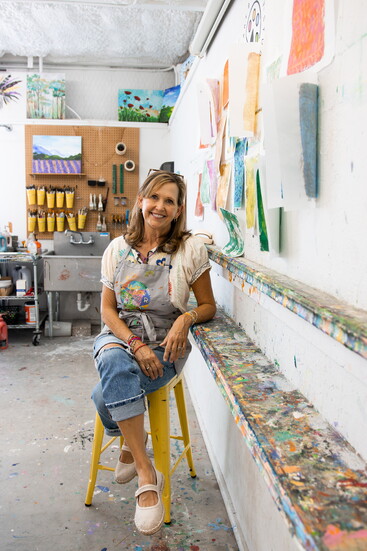 Camille Cohn founded The Yellow Door Studio to give children a place to explore creativity, build confidence and discover the joy of art. 