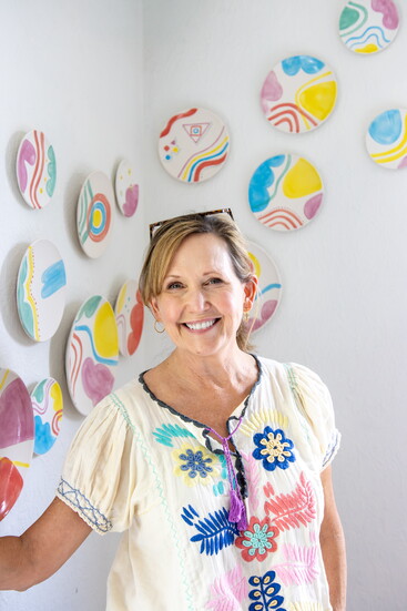 Camille Cohn founded The Yellow Door Studio to give children a place to explore creativity, build confidence and discover the joy of art. 