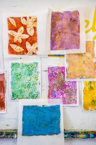 Each finished piece tells the story of a child's ideas, observations and creative growth.