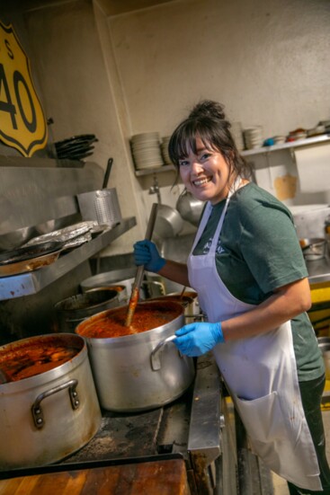 Gabriela Castaneda, Casale's head chef