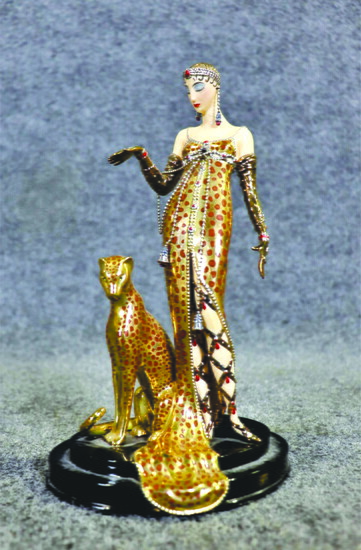 House Of Erte Art Deco - "Ocelot"