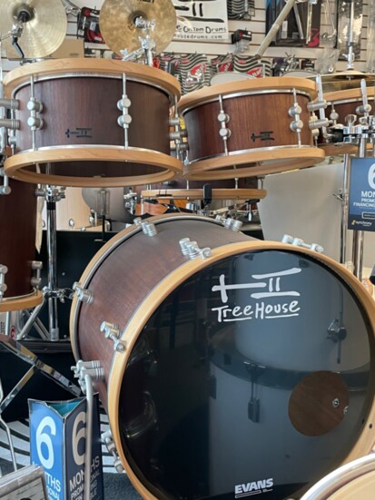 ATree House Custom Drums set ready for sale at Supersonic Music