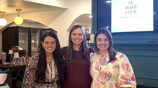 Christy Dupee, Elizabeth Pellegrom & Carly Hankins 