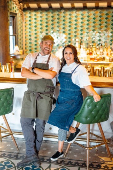 Executive Chefs Andy Knudson and Meredith Shaffer