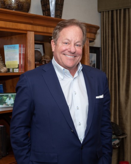 Tim Pagliara, founder of CapWealth, poses in his office.