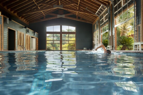 For winter guests not visiting in the summer, the indoor heated Junior Olympic-length lap pool in the Pool Barn is available.