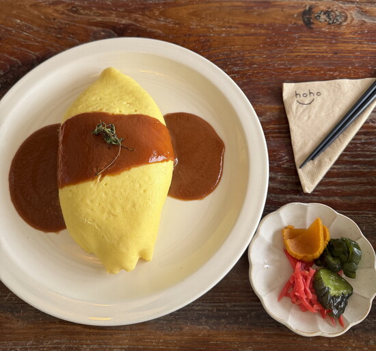 Omurice at Hoho Sikdang in Ikseon-dong