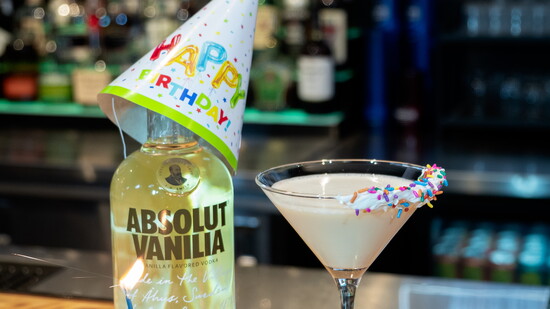 Pasquale's Birthday Cake Martini