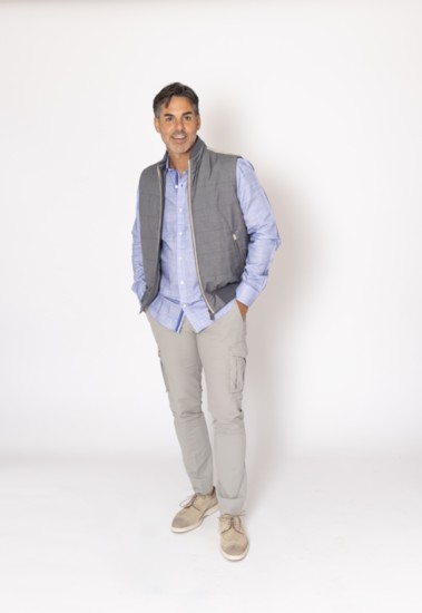 Canali vest with suede trim, Stenstroms shirt, Teleria Zed cargos