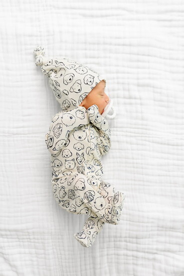 Lou Lou & Company Dane Zipper Footies