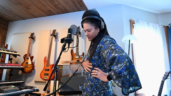 In a studio built on trust and intention, Mali Wilson channels the kind of music that arrives when fear loosens its grip and creativity feels like home.