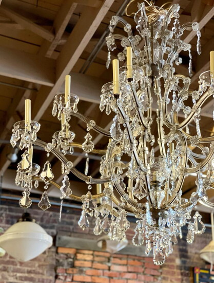 Sparkling chandeliers are spotted throughout Southern Accents 