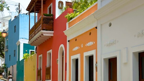 The colors of Old San Juan