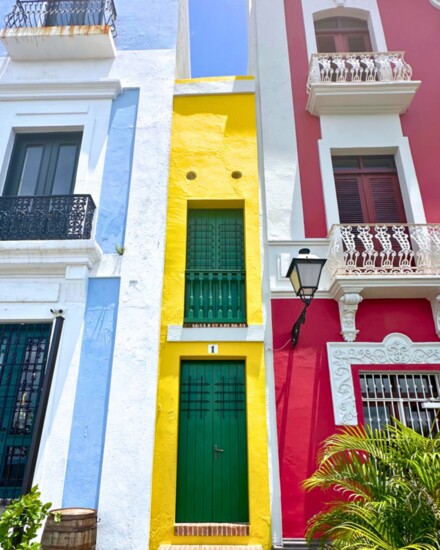 The colors of Old San Juan