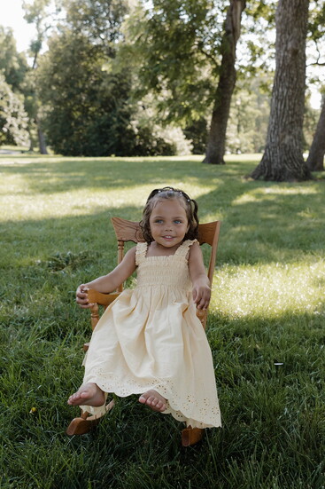 Hannah Dress - Lemon