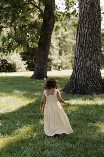 Hannah Dress - Lemon