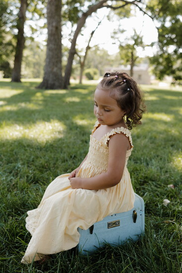 Hannah Dress - Lemon