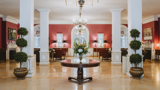 Lobby at The Gideon Putnam