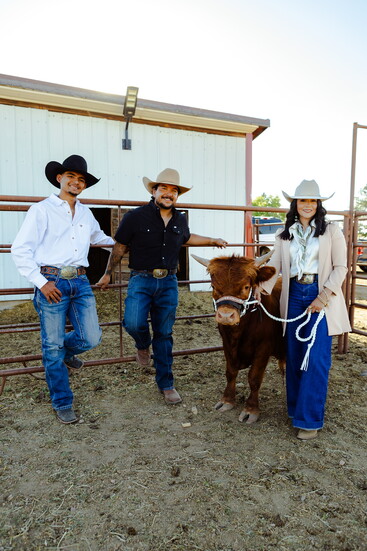 Bryan, Hugo, and Stacy Corral