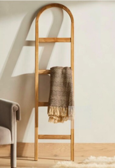 Accent Arch Ladder from Niche + CO, $249 https://thenicheandco.com/products/arch-ladder?_pos=1&_sid=ee6040c38&_ss=r