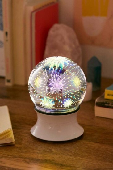 Infinity Mirror LED Wireless Speaker | $55 | UrbanOutfitters.com