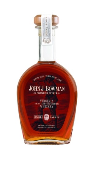 3. Single Barrel Bourbon by John J. Bowman Virginia Bourbon Starting at $44
