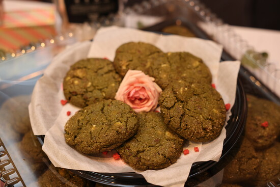 Bakery Lorraine's Matcha Strawberry Cookie